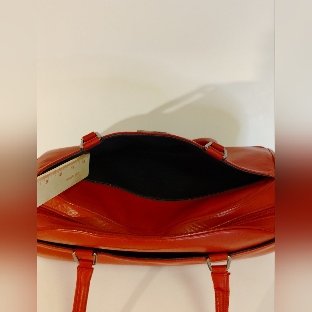 Perlina Vibrant Red Handbag - Picture 6 of 11